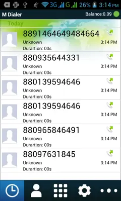 M Dialer android App screenshot 0